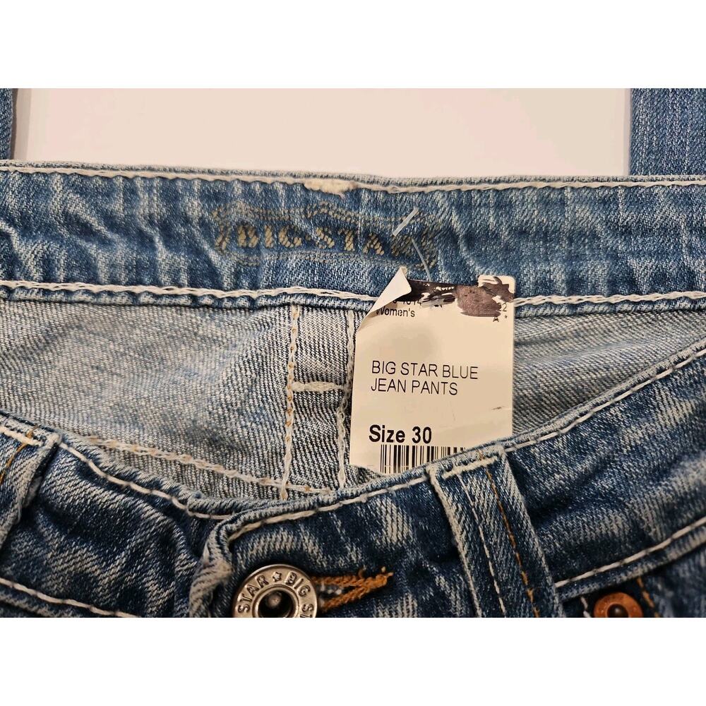 Big Star Blue Jeans Women's Size 30 Denim Boot Cut NWT - Picture 1 of 8